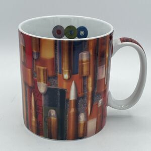 Reflective Art Vintage Shells Ammunition Coffee Mug-New Without Tags/Box
